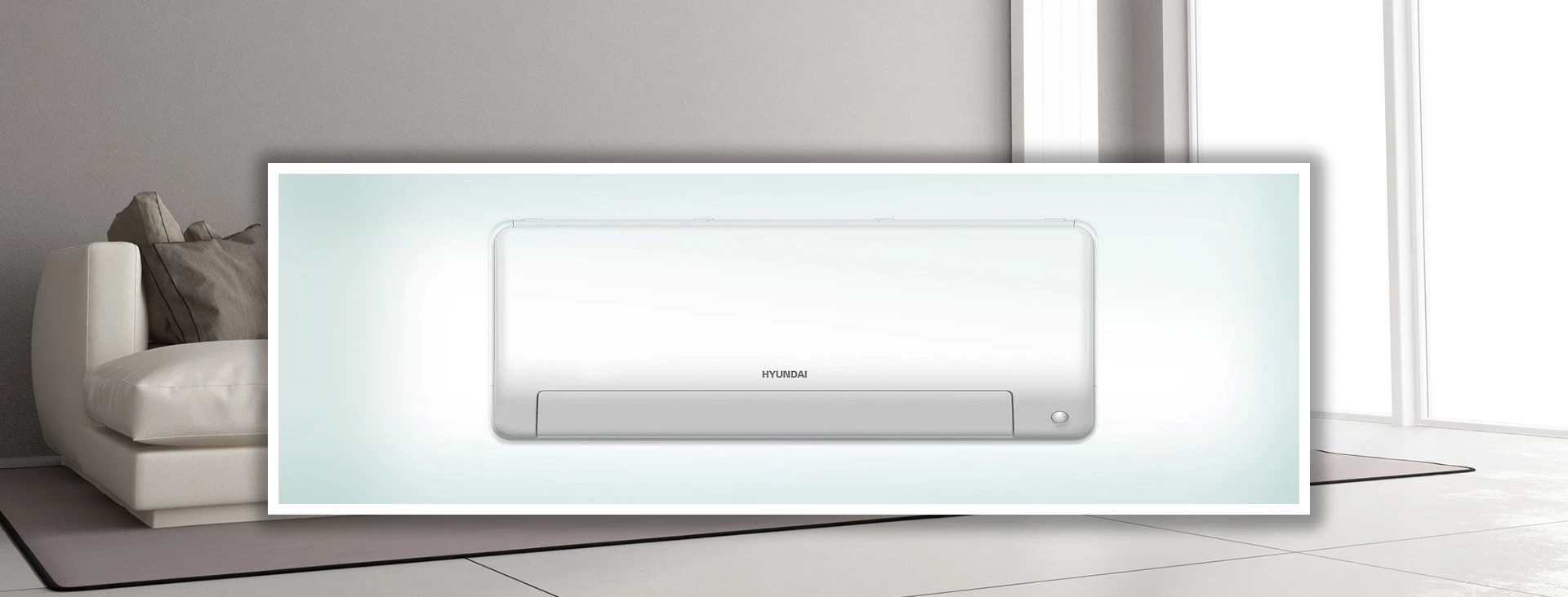 klimatyzator Hyundai, kanapa